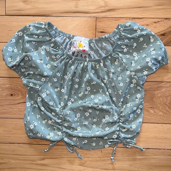 Nordstrom Floral crop top - Picture 1 of 3